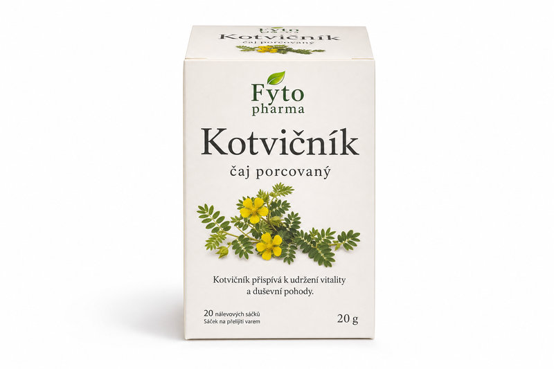 Kotvičník čaj porcovaný 20x1g Fytopharma