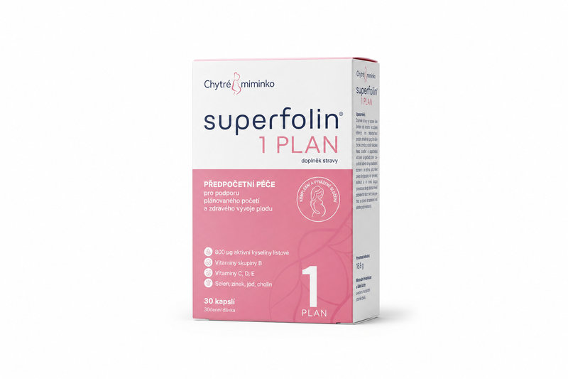 Chytré miminko superfolin 1 PLAN cps 30