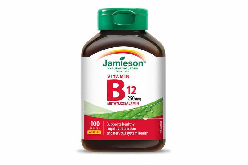 JAMIESON Vitamín B12 metylkobalamín 250mcg tbl.100