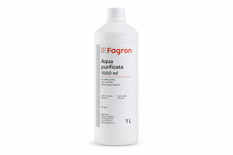 Aqua purificata 1000ml Fagron