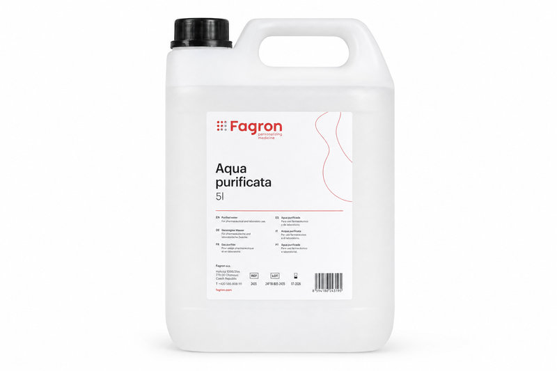 Aqua purificata 5l Fagron
