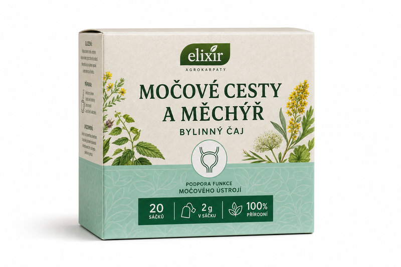 Čaj bylinný Močové cesty a měchýř 20x2g