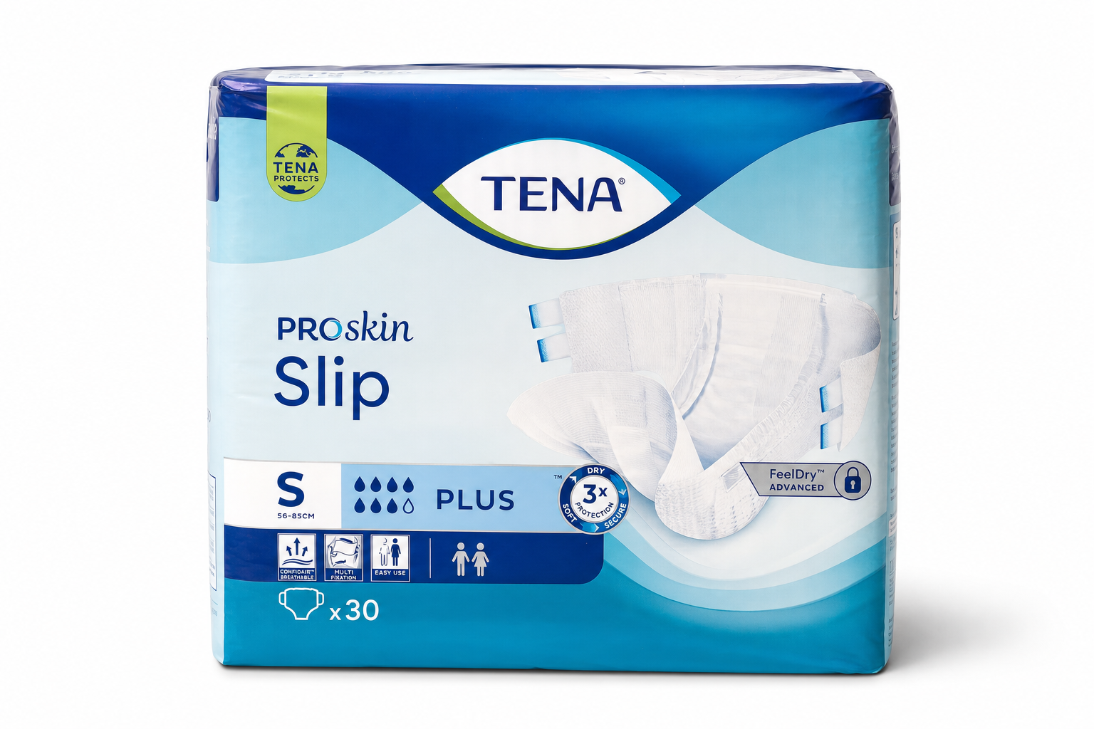 Tena plen.kalh. Slip plus S 30ks 710530