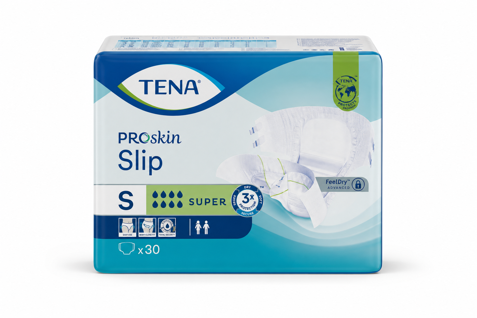 Tena plen.kalh. Slip Super S 30ks 712132 /711930