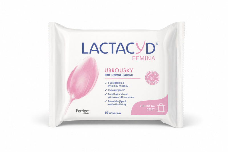 Lactacyd ubrousky Femina 15ks