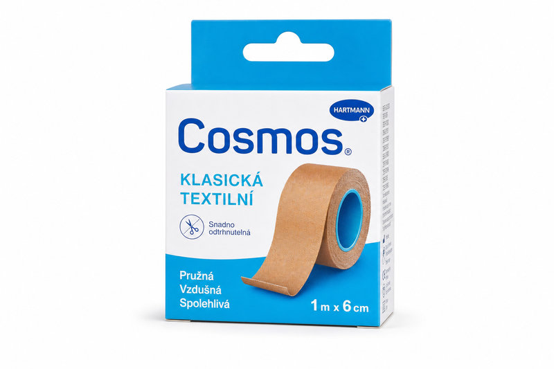Cosmos náplast Klasická textilní 1mx6cm