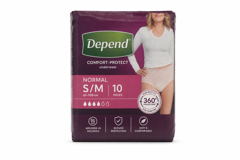 Depend kalh.navlék.Normal S/M 10ks pro ženy 1972