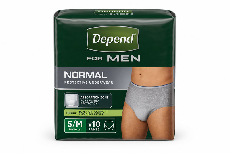 Depend kalh.navlék.Normal S/M 10ks pro muže 1982