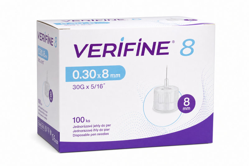 Jehly VERIFINE8 30G 0.30x8mm 100 ks