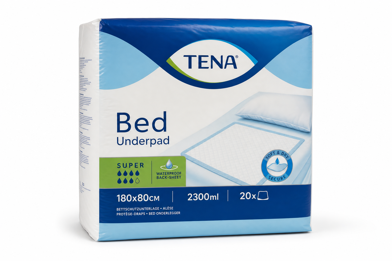 TENA podložka 180x80cm 2300ml 20ks 771102