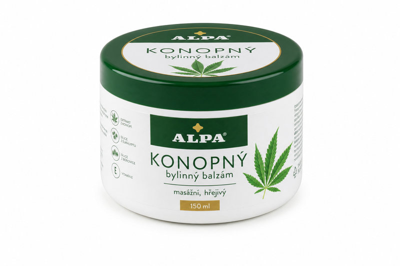 Alpa Konopný balzám 150ml