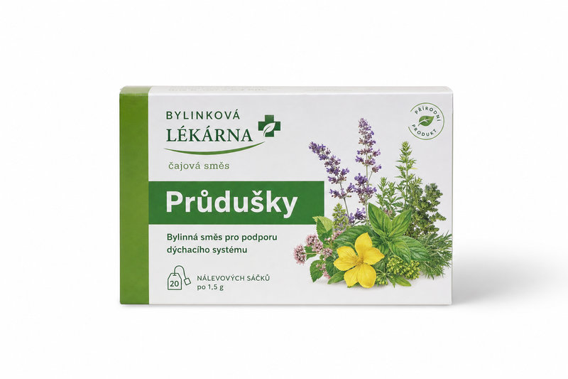Čaj Bylinková lékárna Čaj.směs průdušky 20x1.5g