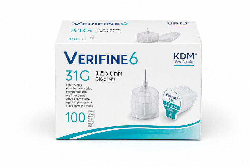 Jehly VERIFINE6 31G pro vš.pera 0.25x6mm 100 ks