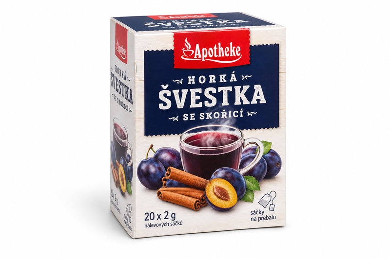Čaj Apotheke Horká švestka se skořicí 20x2g n.s.