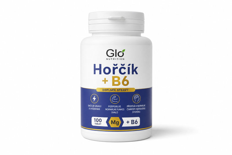 Hořčík + B6 tbl 100 -Glo
