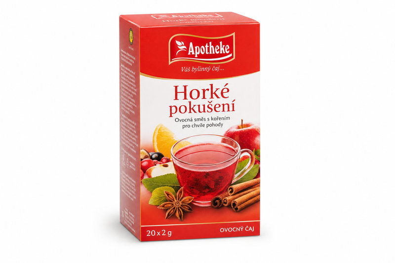 Čaj Apotheke Horké pokušení čaj 20x2g n.s.
