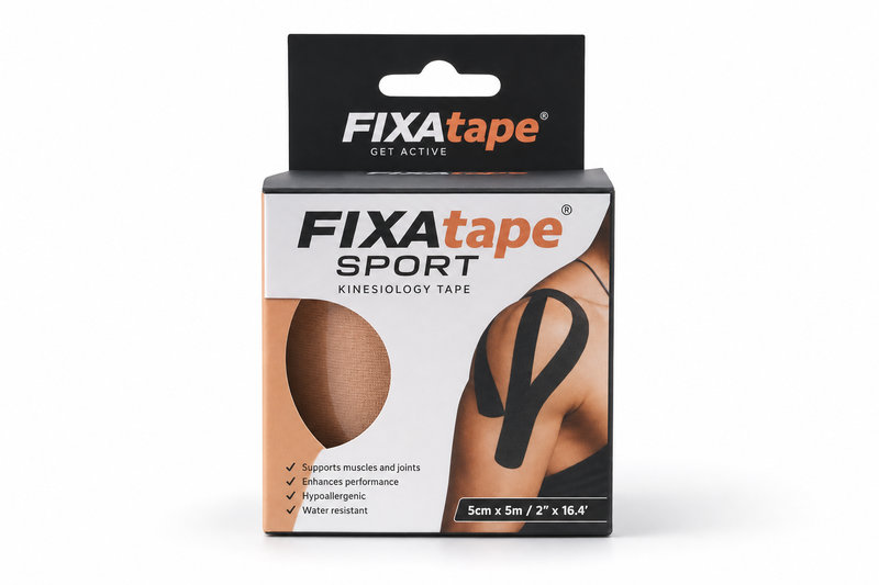 FIXAtape Sport tejpovací páska 5cmx5m tělová