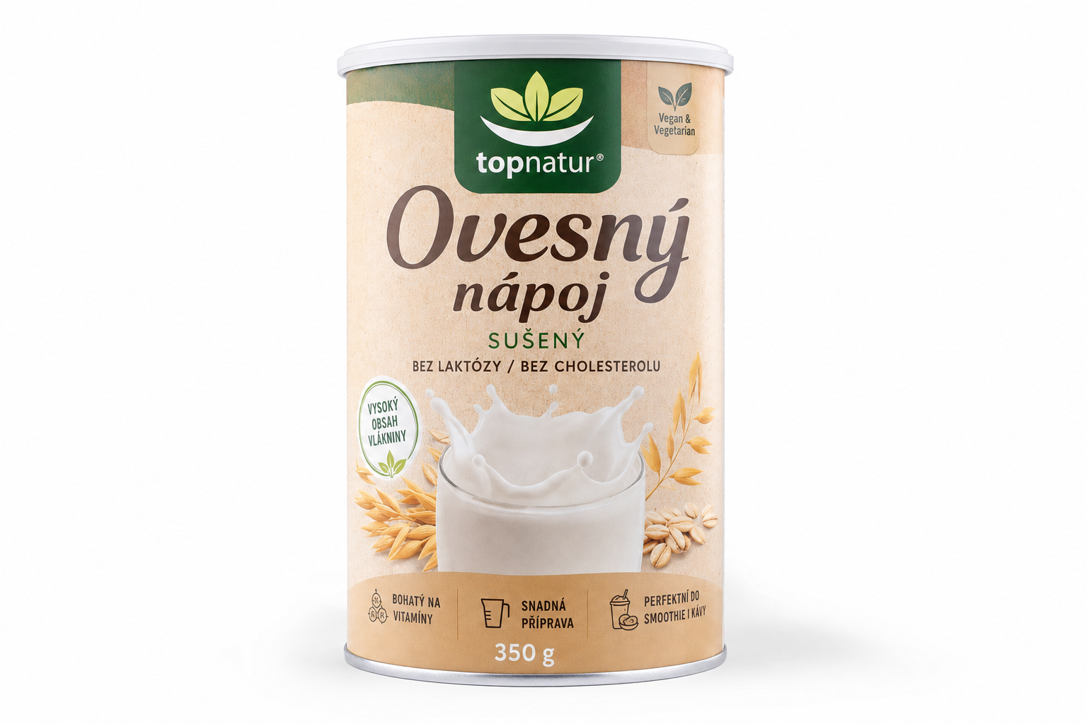 Ovesný nápoj TOPNATUR 350 g