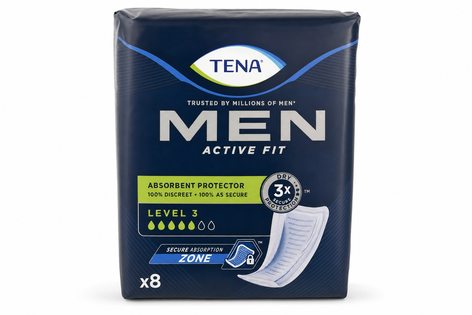 Tena vložky For Men Level 3 8ks 750856