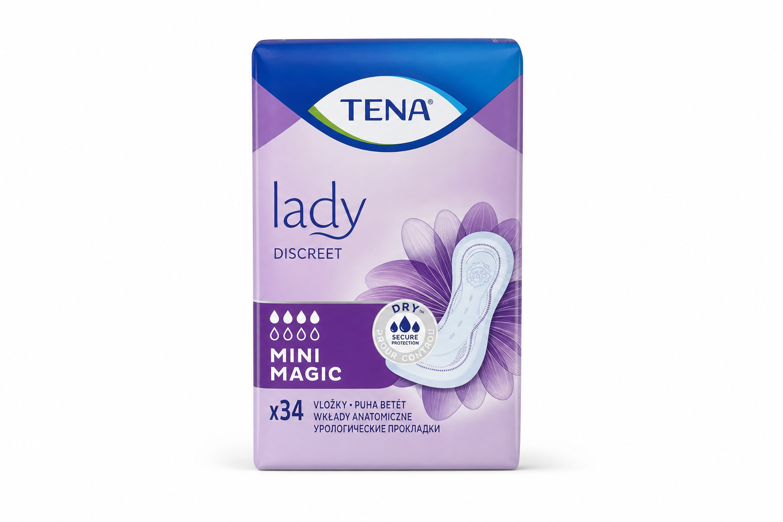 TENA vložky Lady Mini Magic 34ks 761052/001