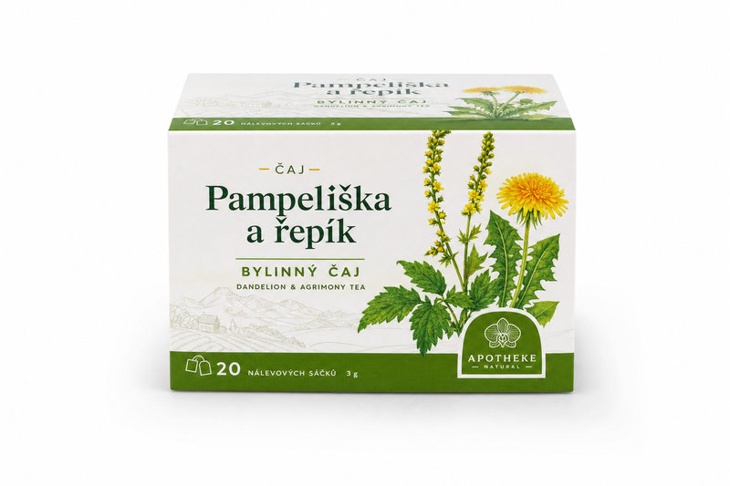 Čaj Pampeliška a řepík 20x3g