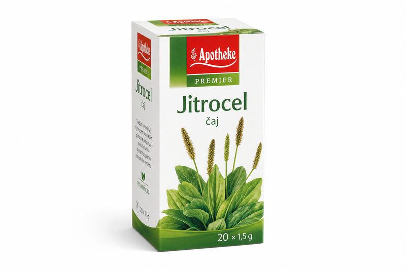 Čaj Apotheke Jitrocel čaj 20x1.5g