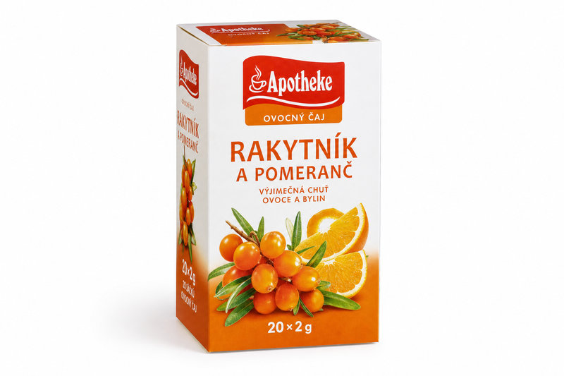 Čaj Apotheke Rakytník a pomeranč 20x2g