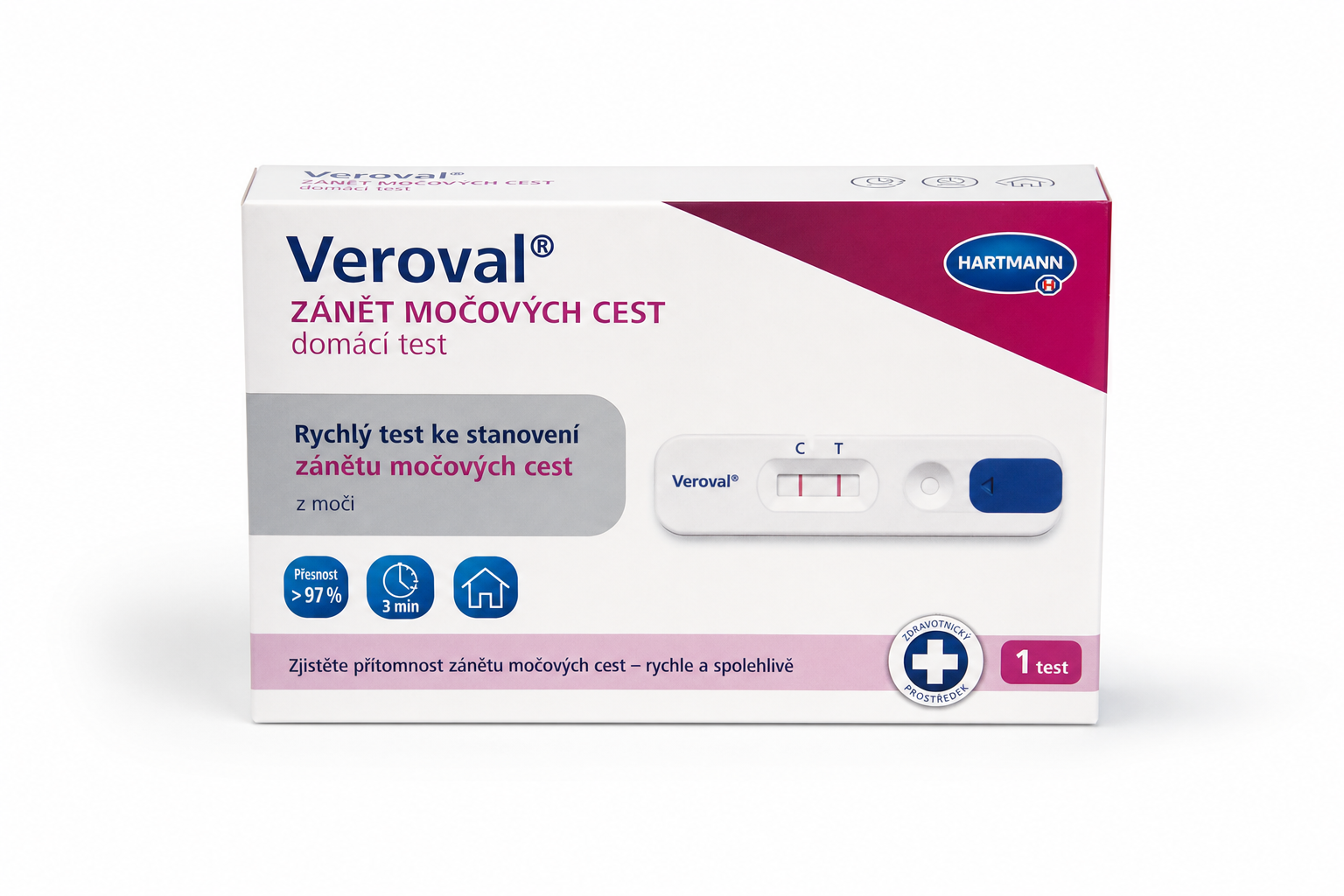 Veroval Zánět močových cest domácí test