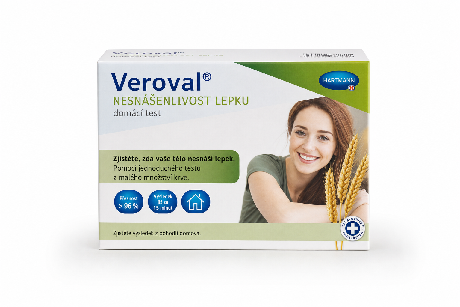 Veroval Nesnášenlivost lepku domácí test