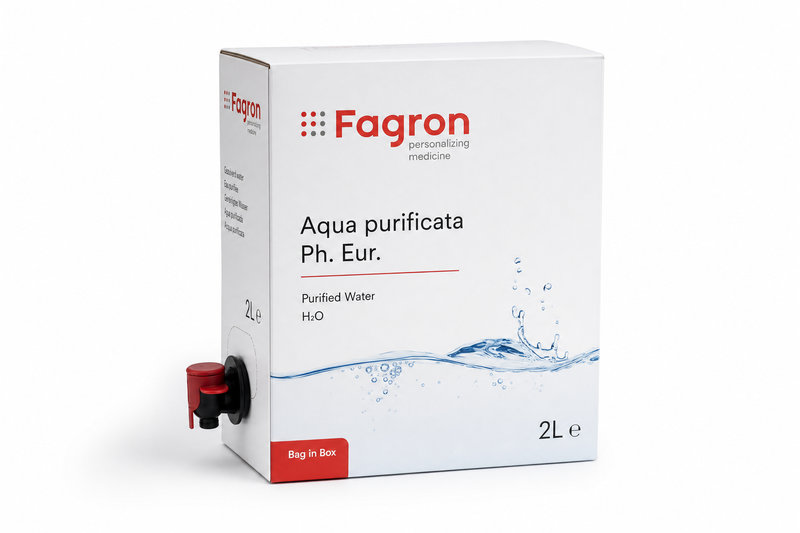 Aqua purificata Bag in Box 2l Fagron