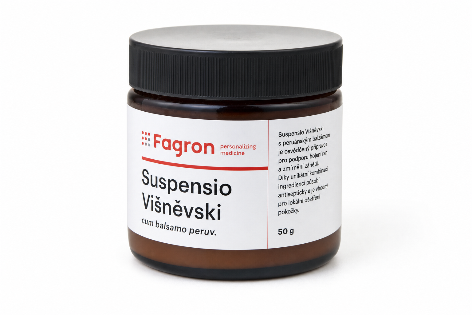 Suspensio Višněvski cum balsamo peruv. 50g Fagron