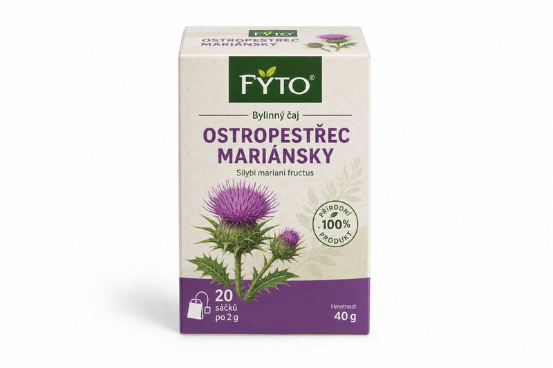 Čaj Ostropestřec mariánsky 20x2g Fyto