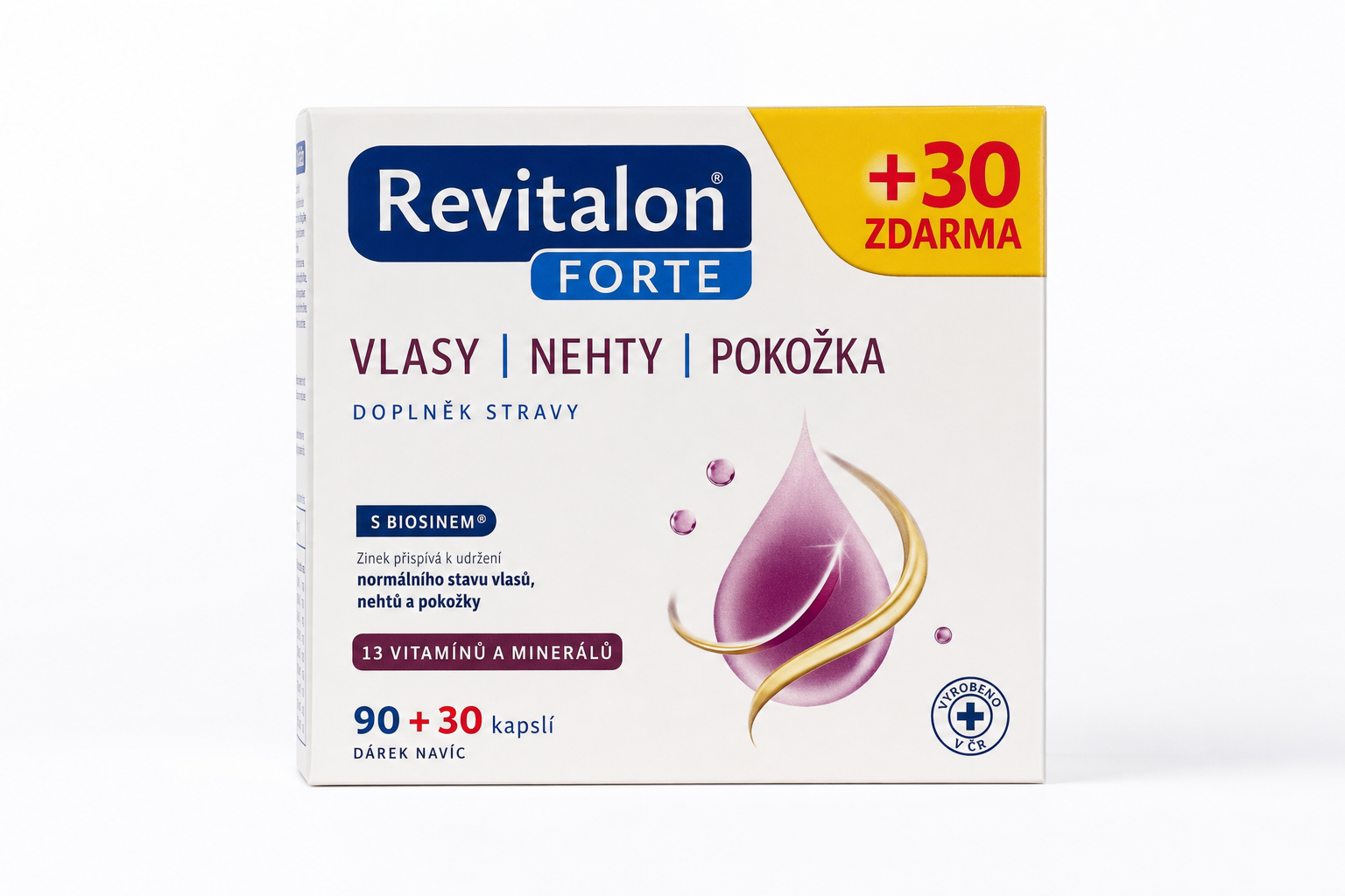 Revitalon Forte cps 90 +30 zdarma