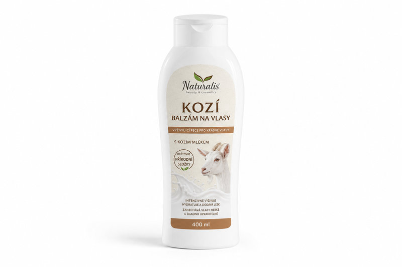 Kozí balzám na vlasy 400ml