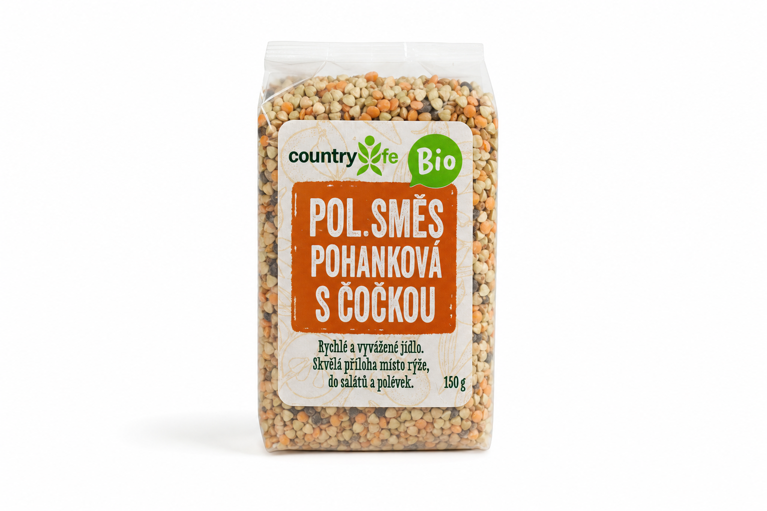 Pol.směs pohanková s čočkou 150g