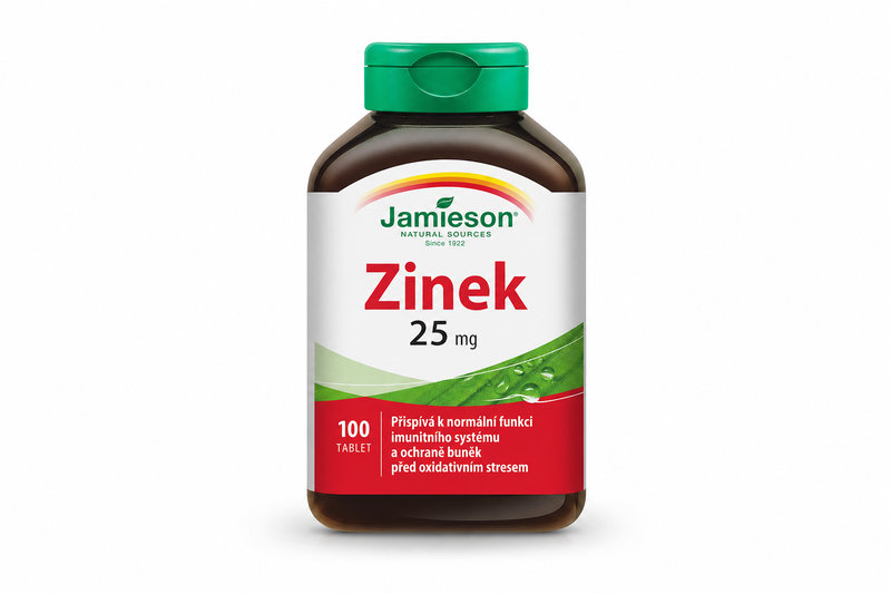 JAMIESON Zinek 25mg tbl.100