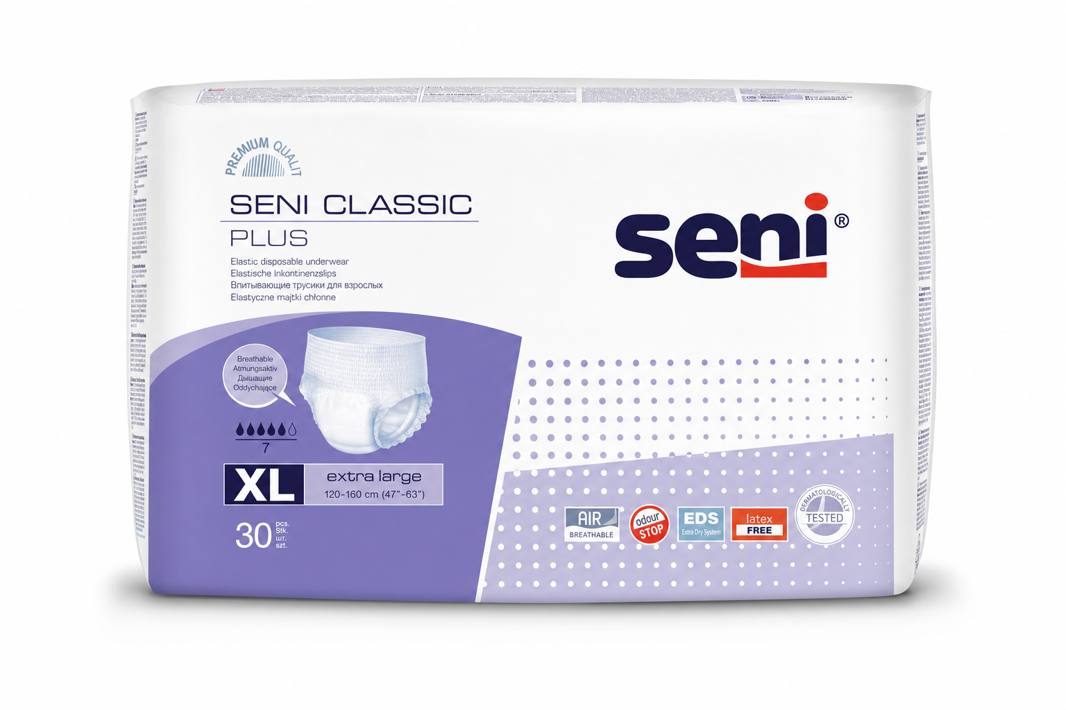 Seni Classic Plus XL 30ks plenk.kalhotky