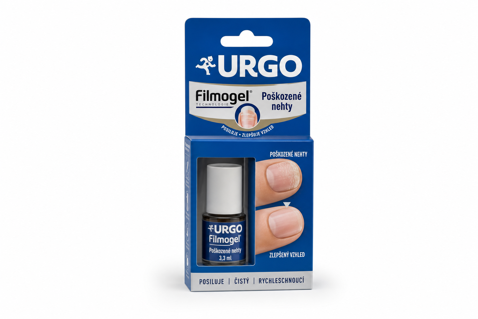 URGO FILMOGEL Poškozené nehty 3.3ml NOVÝ