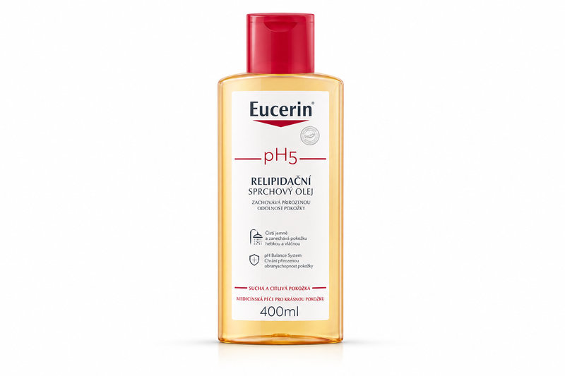 EUCERIN pH5 Relipidační sprchový olej 400ml