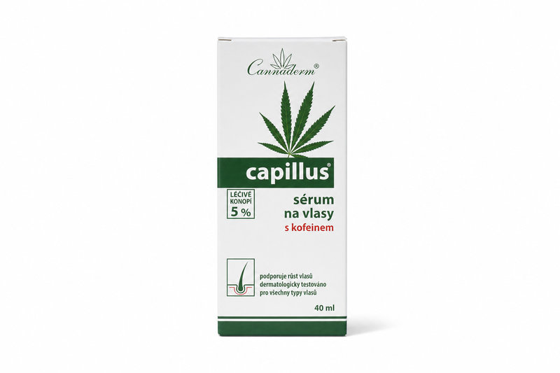 Cannaderm Capillus sérum na vlasy s kofeinem 40ml
