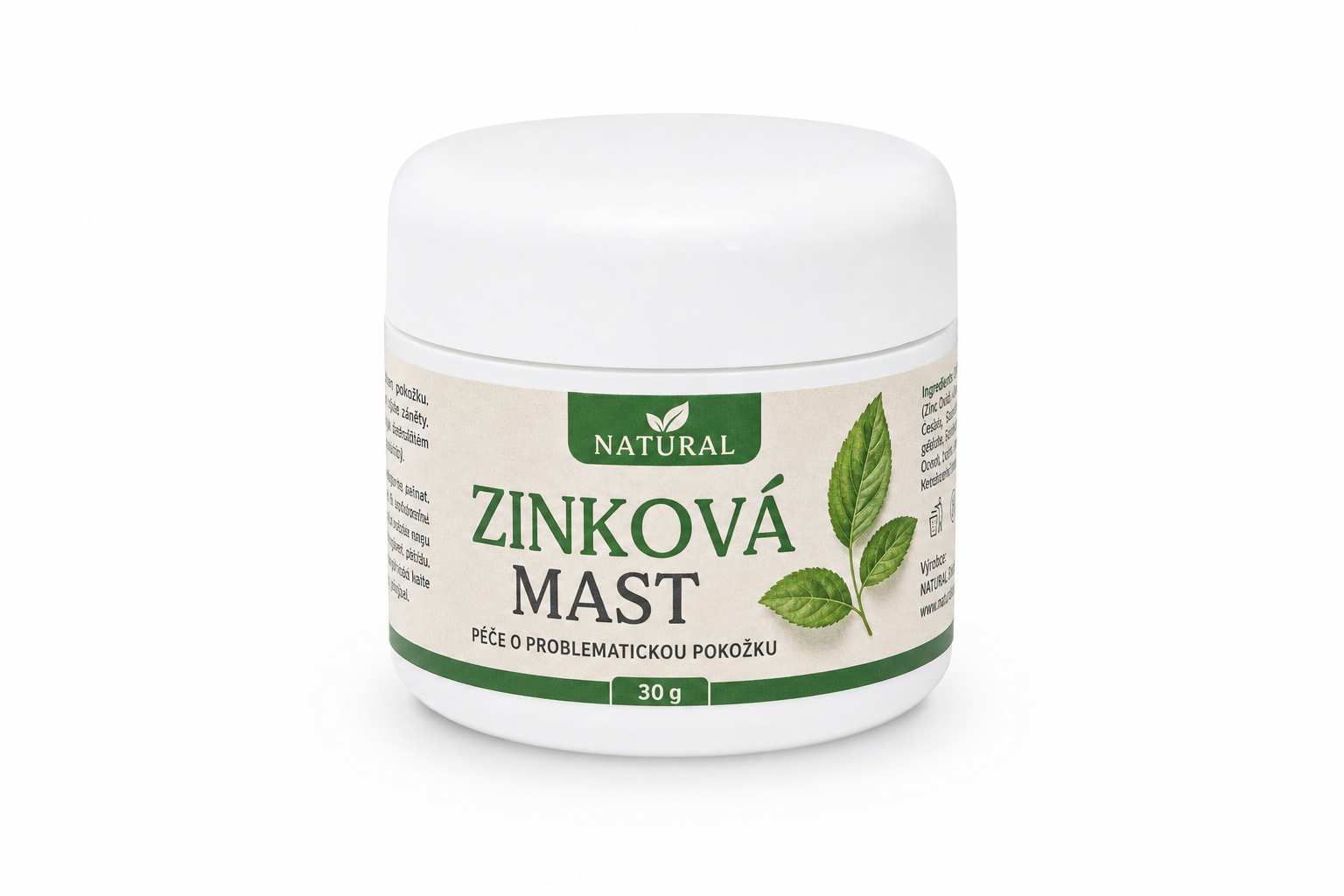 Zinková mast NATURAL 30g