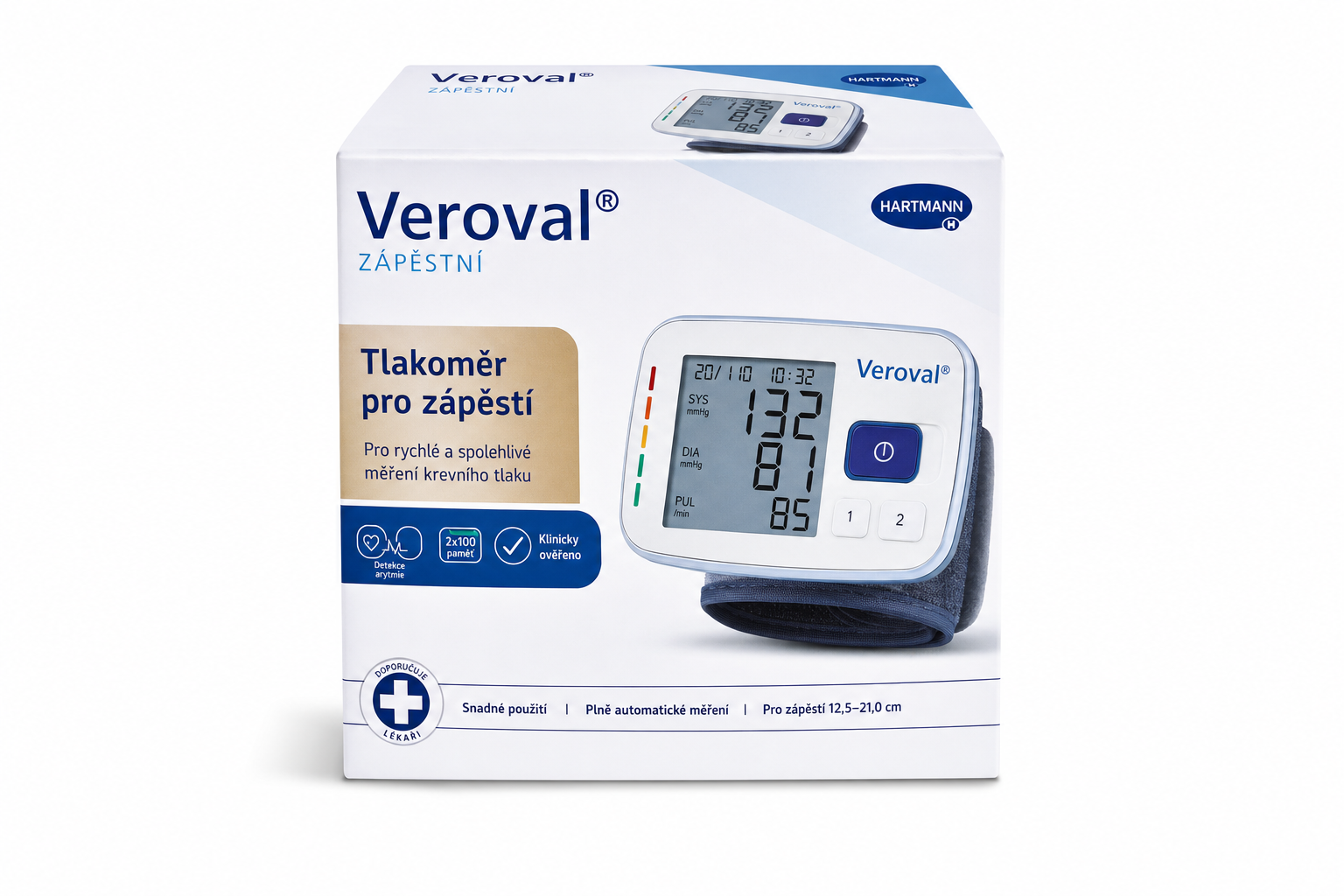 Tonometr digi. VEROVAL zápěstní