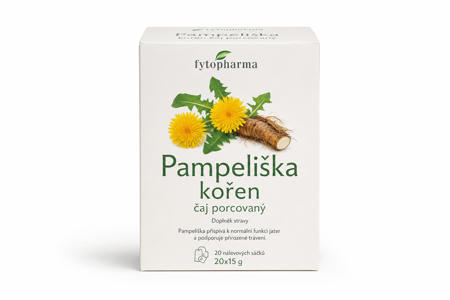 Pampeliška kořen čaj porc. 20x15g Fytopharma