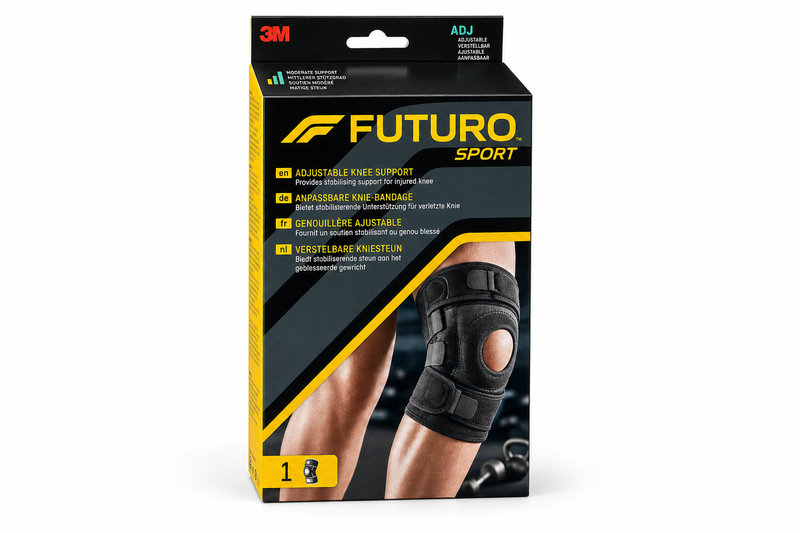 3M FUTURO SPORT Nastavitelná kolenní bandáž 9039