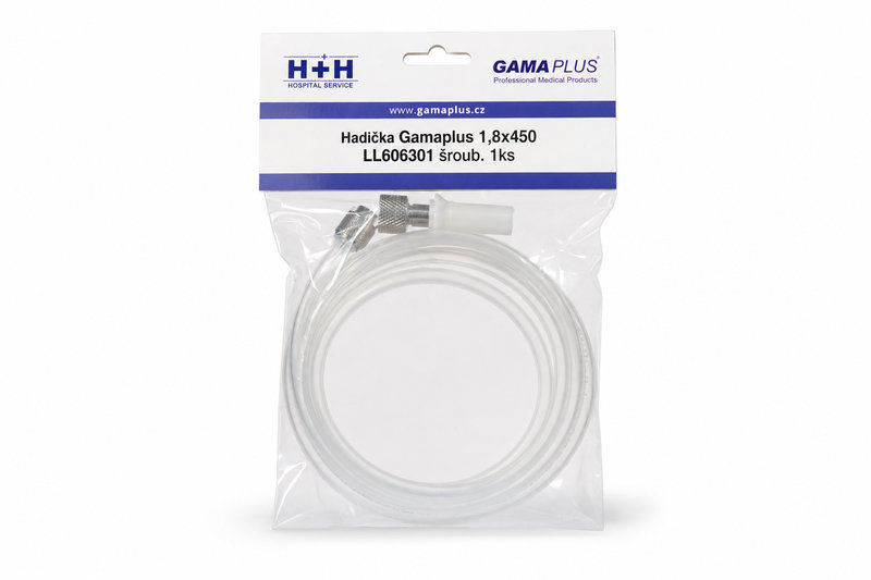 Hadička Gamaplus 1,8x450 LL606301 šroub. 1ks