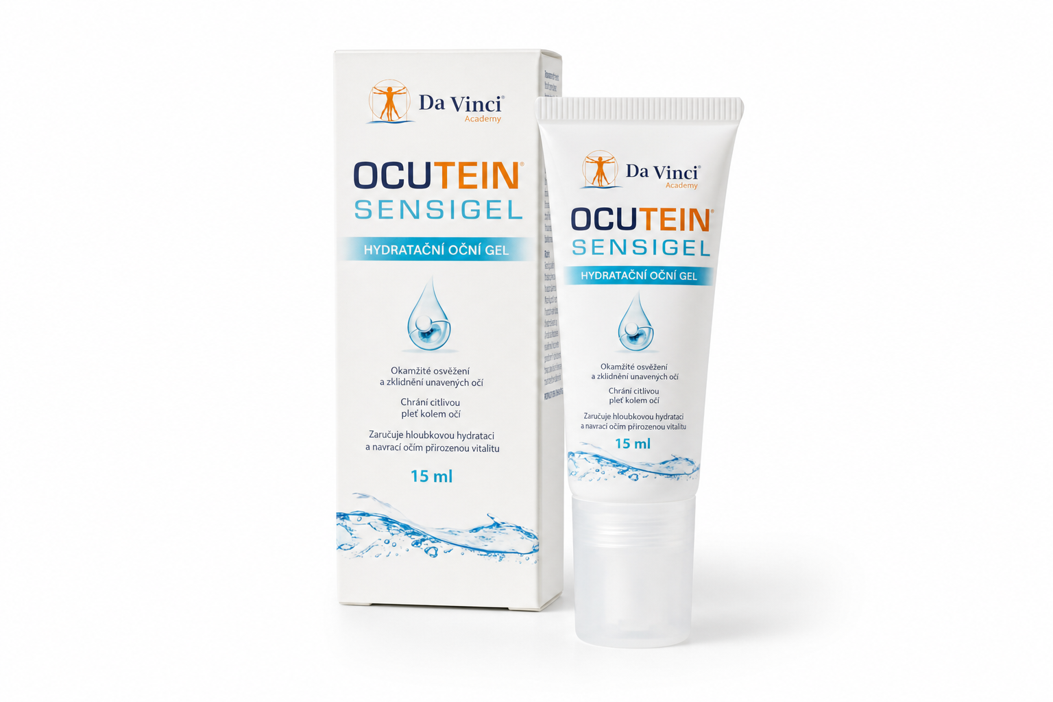 Ocutein SENSIGEL hydratační oční gel 15ml DaVinci