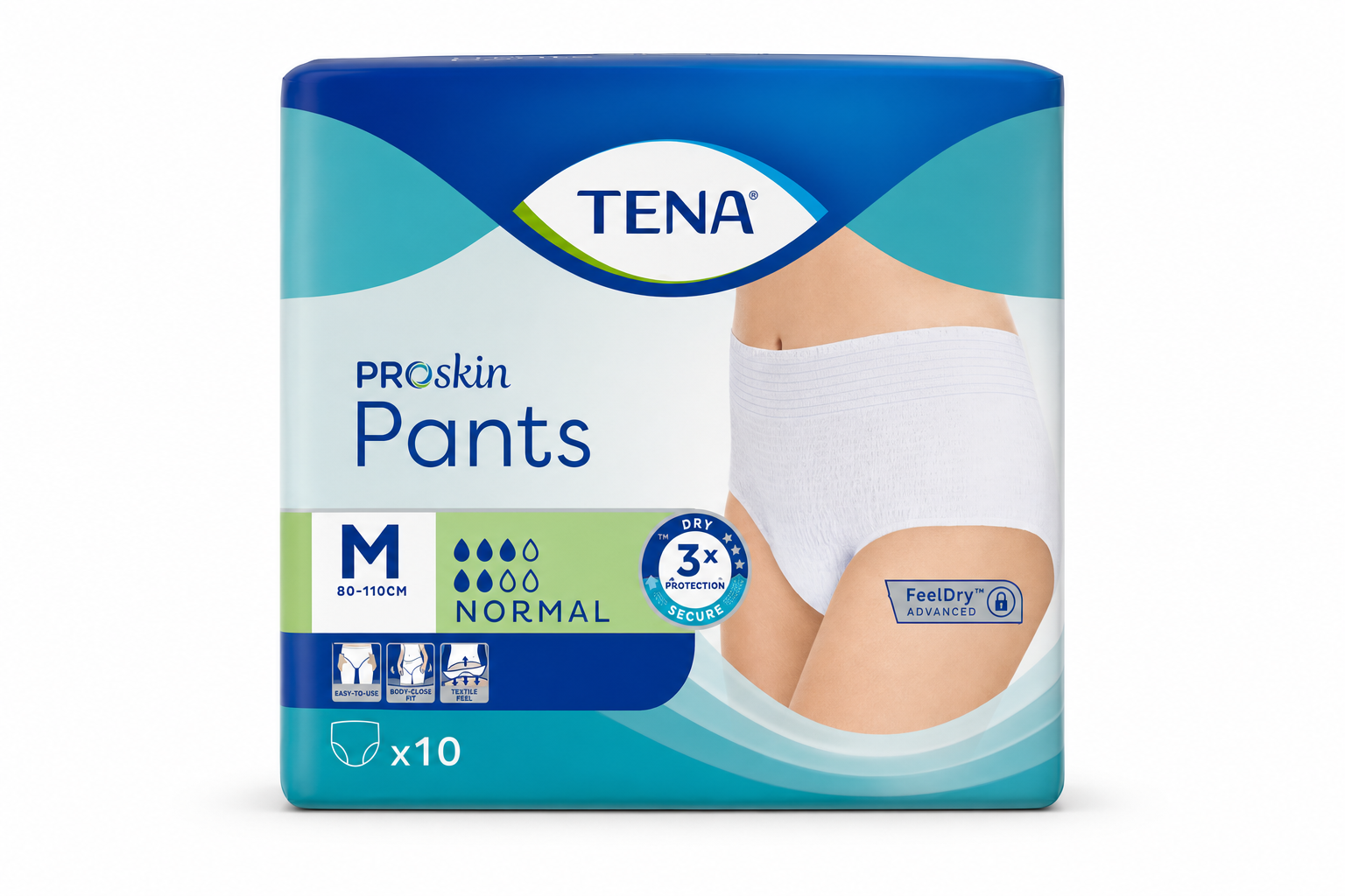 Tena navl.kalh.Pants Normal Medium 10ks 791510