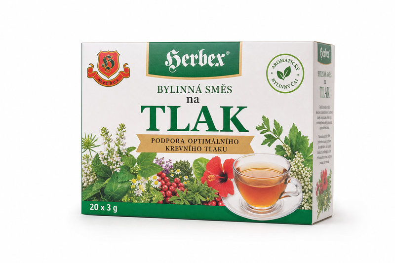 Čaj Bylinná směs na TLAK 20x3g n.s. Herbex