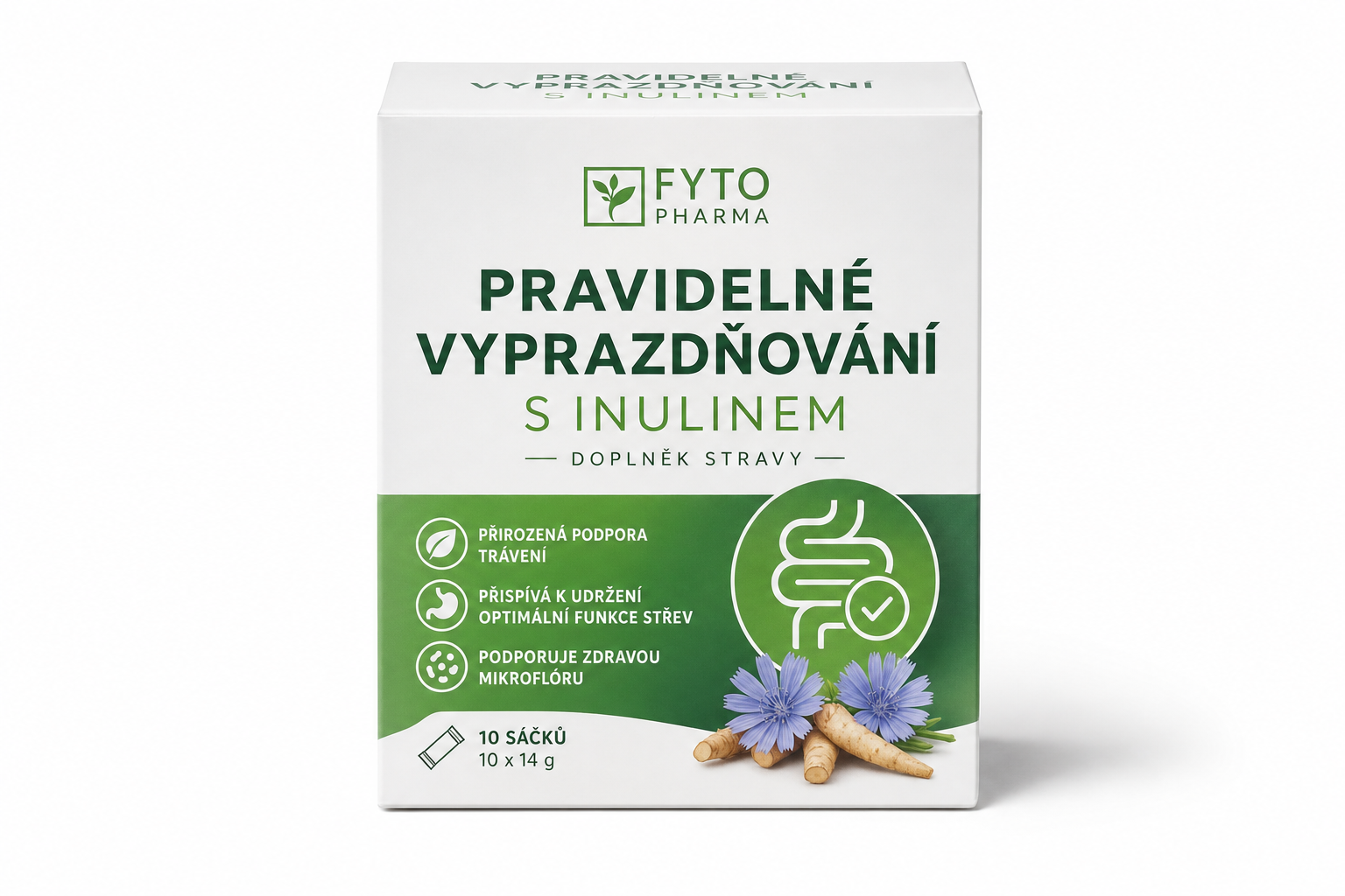 Pravidelné vyprazdňování s inulinem 10x14g