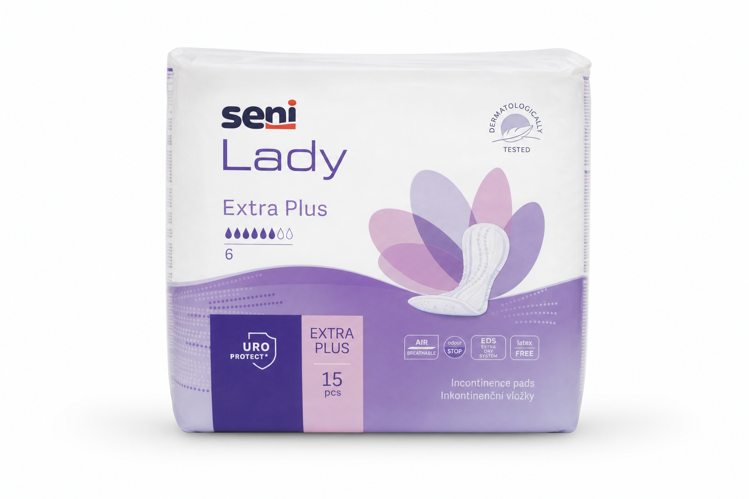 Seni Lady Extra Plus inkontinenční vložky 15ks